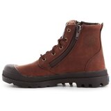 Palladium Pampa HI Lea Gusset Smeđa | shoptok.hr