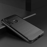 Carbon Karbonski ovitek Fleksibilen TPU etui za Motorola G8 Plus | Shoptok.si
