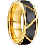  Prsten ME-31996 - Zlatna / Crna / 67mm KP31996 | shoptok.hr