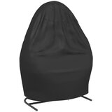  Navlaka za dvostruku jajoliku stolicu crna Ø 146x210 cm Oxford | shoptok.hr