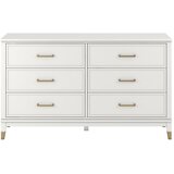 CosmoLiving by Cosmopolitan Bijela komoda Westerleigh, 144 x 85 cm | Shoptok.si