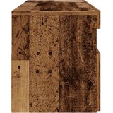 TV ormarić LED boja drva 120x35x40 cm konstruirano drvo | Eponuda.ba