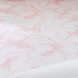 Catherine Lansfield Bela/rožnata napenjalna rjuha 90x190 cm Bow – | Shoptok.si