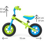 Milly Mally bicikl guralica Dragon Air zeleni | shoptok.hr