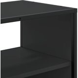 TV ormarić crni 100 x 31 x 39,5 cm konstruirano drvo i metal | shoptok.hr