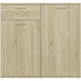  Komoda boja hrasta sonome 80 x 36 x 75 cm od konstruiranog drva | Eponuda.com