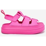Boto Ladies Platform Sandals Fuchsia Nitavelia | shoptok.hr