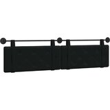  Držeće uzglavlje Zidne Crna 210 x 55 x 5 cm Baršun - Crna 200 cm bez LED | shoptok.hr