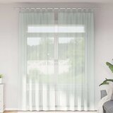 vidaXL Voile zavjese s petljama 2 kom svijetlosive 140x260 cm | shoptok.hr