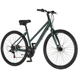 Visitor bicikl city ridge 28" alu 17" disk dupli 18 brzina 167-192cm(l/xl) zeleni mat 1282082 | Eponuda.com