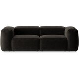 Cosmopolitan Design Črna sedežna garnitura 224 cm Bergano – | Shoptok.si