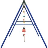 vidaXL Vanjski set ljuljačke, trapeza, ljestvi i kolutova | shoptok.hr
