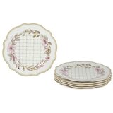 porcelan SET ZA KOLACE 19CM 6_1(ROZE RUZE)JH C19-R SIGMA Cijene