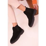 Soho Women's Black Suede Boots & Booties 17622 Cene