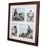 Styler Tamnosmeđi okvir za 4 fotografije Narvik, 39 x 39 cm Cijene