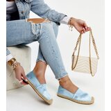 Gemre Blue shimmering platform espadrilles Caithlin | shoptok.hr