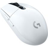 Logitech Bežični gejmerski miš LIGHTSPEED G305 (Beli) 910-005291 USB nano prijemnik Optički HERO 12000 DPI | ePonuda.com