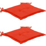  Blazine za vrtne stole 2 kosa rdeče 50x50x4 cm oxford tkanina, (20656969) | Shoptok.si