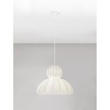 Nova Luce Mat bijela tekstilna viseća svjetiljka ø 50 cm Delina – | shoptok.hr