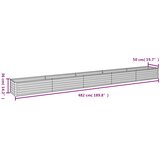  Povišena vrtna gredica 482x50x36 cm Corten čelik | Eponuda.com