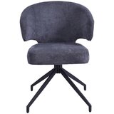 Premium Living naslanjač shell, temno siva | Shoptok.si