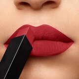 Yves Saint Laurent Rouge Pur Couture The Slim tanka matirajoča šminka z usnjenim učinkom odtenek 27 Conflicting Crimson 2,2 g | Shoptok.si
