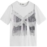 SCOTCH & SODA ženska majica sa printom čipke SS180171-U100 Cene