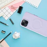 Roar kožna Mag Case maska kompatibilna s MagSafeom - za iPhone 14 Plus ljubičasta | shoptok.hr