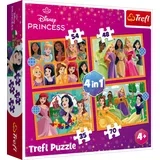 in 1 Puzzle - Disney Princess (35, 48, 54, 70 delov) - 1 k.