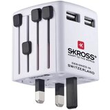 Skross World USB Charger 1.302330 USB punjač utičnica Izlazna struja maks. 2400 mA 2 x USB s UK adapterom | Eponuda.ba