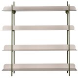 PT LIVING Zelena/siva metalna polica s više razina 60 cm Reina Cuatro – | shoptok.hr