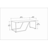 Woody Fashion Club sto Wendy 120x48x60cm Bijeli | Eponuda.ba