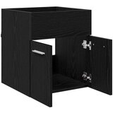 Ormarić za Lavabo - Umivaonik s pohranom Crni hrast 41 x 38 5 x 46 cm | shoptok.hr