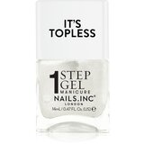 Nails Inc. It’s Topless gel lak za nohte za dolgoobstojen učinek odtenek Sydney 14 ml Cene
