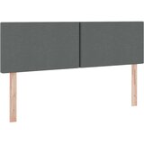  Krevet S LED lampica s pohranom Tamno siva 140 x 190 cm tkanina | shoptok.hr