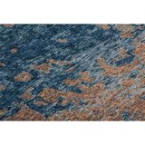 Kayoom RAVNO TKANA PREPROGA Blaze 100 Multi / Blau 115/170 cm modra, večbarvno | Shoptok.si