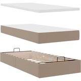  Okvir kreveta s madracem cappuccina 80x200 cm umjetna koža | shoptok.hr