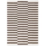 Hanse Home Bela/rjava obojestranska/ročno tkana volnena preproga 160x230 cm Vika – Cene