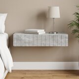 Stolna montirana na zid Betonska siva 87,5 x 34,5 x 17 cm | shoptok.hr