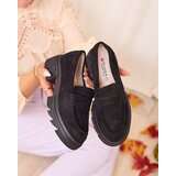Resti Black women's openwork moccasins Lace Glide | Shoptok.si