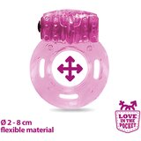 Love in the Pocket - jedan vibrirajući prsten za penis (roza) | shoptok.hr