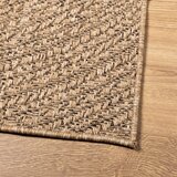  Tepih ZIZUR 140 x 200 cm s izgledom jute unutarnji i vanjski | shoptok.hr