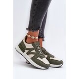 Boto Women's Sneakers Made of Faux Leather Green Caimans | Shoptok.si