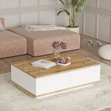  Klubska mizica Claro (Atlantski bor/Bela) | Shoptok.si