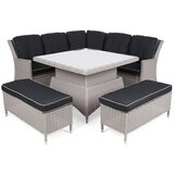  Termoli kutni set u bijeloj/sivoj boji | shoptok.hr