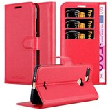 Cadorabo Ohišje, združljivo z Xiaomi RedMi 6 v rdeče sladkorno jabolko - Zaščitni ovitek z magnetnim zapiranjem, stoječo funkcijo in režo za kartice, (20557664) | Shoptok.si