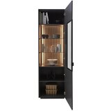 Dieter Knoll VITRINA, hrast antracit, barve hrasta | Shoptok.si