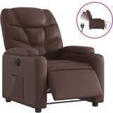 Maison Chic Električni naslanjač - Relax naslanjač rjavo umetno usnje, (22061114) Cene