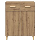vidaXL Kreveta hrast artisan 34 x 69.5 x 89 cm Konstruirano drvo | shoptok.hr