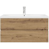  omarica za umivalnik z vgrajenim umivalnikom pipo Artisan Oak | Shoptok.si